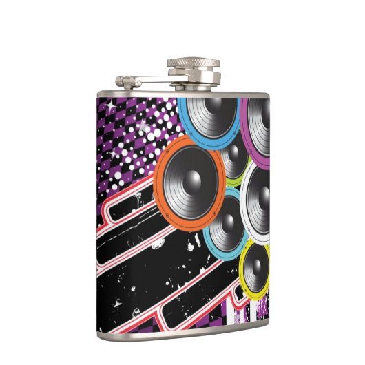 Schmutzhintergrund Flachmann (Rechts)