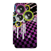 Schmutzhintergrund Incipio iPhone Geldbeutel-Hülle (Folio Vorderseite)