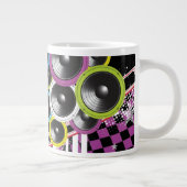 Schmutzhintergrund Jumbo-Tasse (Rechts)