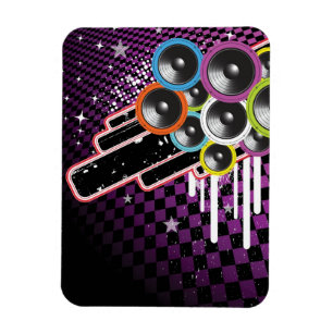 Schmutzhintergrund Magnet