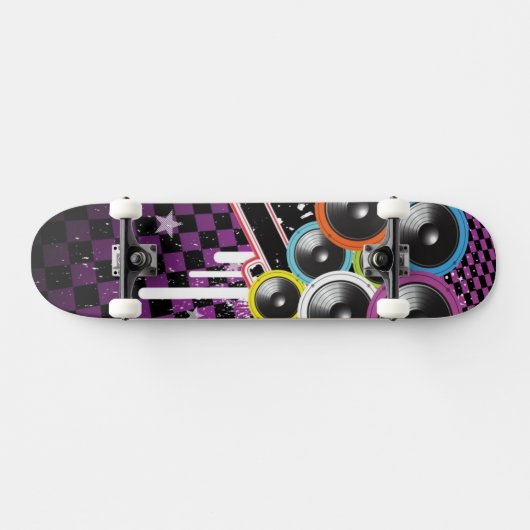 Schmutzhintergrund Skateboard (Horizontal)