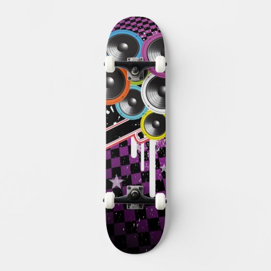 Schmutzhintergrund Skateboard (Vorderseite)
