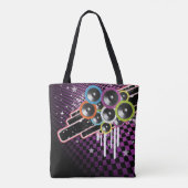 Schmutzhintergrund Tasche (Rückseite)