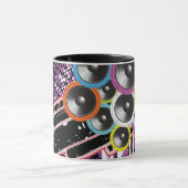 Schmutzhintergrund Tasse (Zentrum)