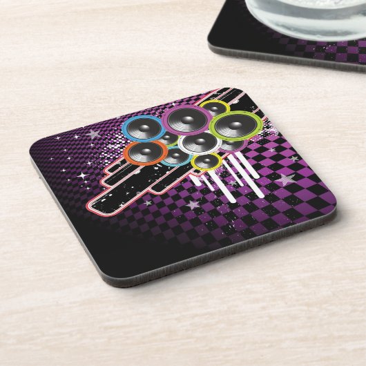 Schmutzhintergrund Untersetzer (Linke Seite)