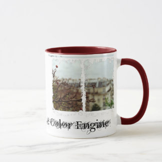 Schmutzige 3 Kasten-Wecker-Tasse - besonders Tasse