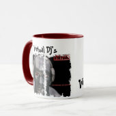 Schmutzige 3 Kasten-Wecker-Tasse Tasse (Vorderseite Links)