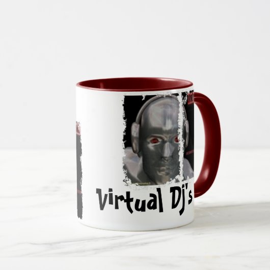 Schmutzige 3 Kasten-Wecker-Tasse Tasse (VorderseiteRechts)