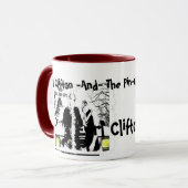 Schmutzige 3 Kasten-Wecker-Tasse Tasse (Vorderseite Links)