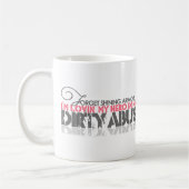 Schmutzige ABU Kaffeetasse (Links)