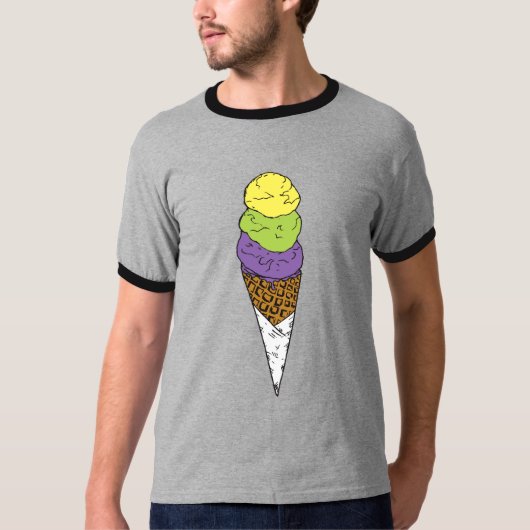 Schmutzige Eiscreme T-Shirt (Vorderseite)