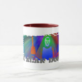 Schmutzige Grenzwecker-Tasse Tasse (Zentrum)