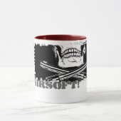 Schmutzige Grenzwecker-Tasse Tasse (Zentrum)