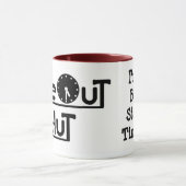 Schmutzige Grenzwecker-Tasse Tasse (Zentrum)