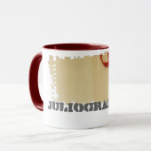Schmutzige Grenzwecker-Tasse Tasse (Vorderseite Links)