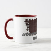 Schmutzige Grenzwecker-Tasse Tasse (Links)
