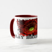 Schmutzige Grenzwecker-Tasse Tasse (Vorderseite Links)