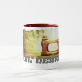 Schmutzige Grenzwecker-Tasse Tasse (Zentrum)