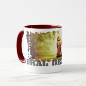 Schmutzige Grenzwecker-Tasse Tasse (Vorderseite Links)