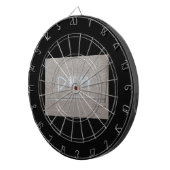 Schmutzige 'Heckklappe Talk Dartscheibe (Vorderseite rechts)