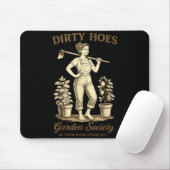 Schmutzige Huren Garten Gesellschaft lustiger Gärt Mousepad (Mit Mouse)