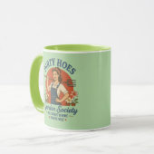 Schmutzige Huren Gartengesellschaft Tasse (Vorderseite Links)