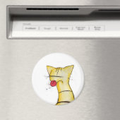 schmutzige Katze Magnet (In Situ (Geschirrspüler))