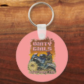 schmutzige Mädchen Schlüsselanhänger (Vorderseite)