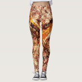 Schmutzige oder rostige unorganisierte Schichten a Leggings (Vorderseite)