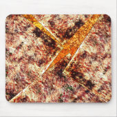 Schmutzige oder rostige unorganisierte Schichten a Mousepad (Vorne)