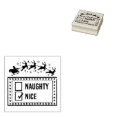 Schmutzige oder schöne Blöcke mit Zecken-Rentiere Gummistempel (Stempel)