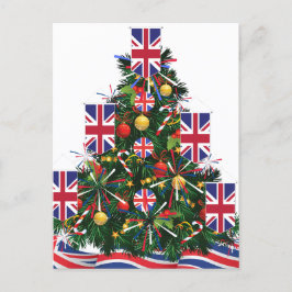 Schmutzige Pullover für Ihre gesamte britische Fam Feiertagspostkarte