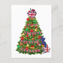 Schmutzige Pullover für Ihre gesamte britische Fam Feiertagspostkarte