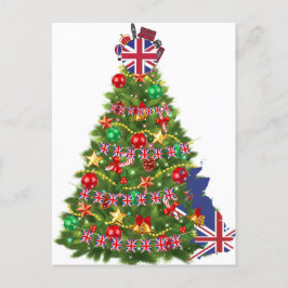 Schmutzige Pullover für Ihre gesamte britische Fam Feiertagspostkarte