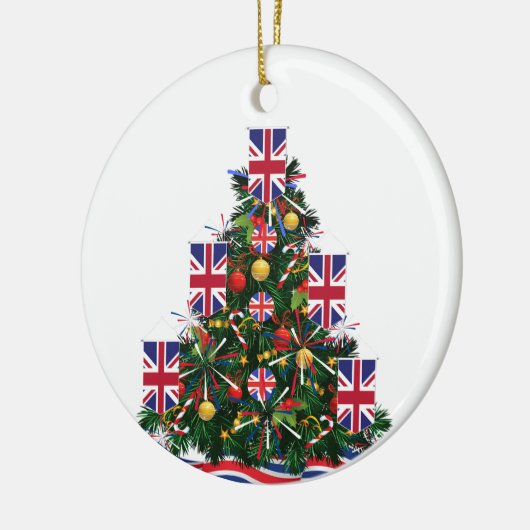Schmutzige Pullover für Ihre gesamte britische Fam Keramik Ornament (Links)