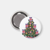 Schmutzige Pullover für Ihre gesamte britische Fam Magnet (Vorderseite/Rückseite)