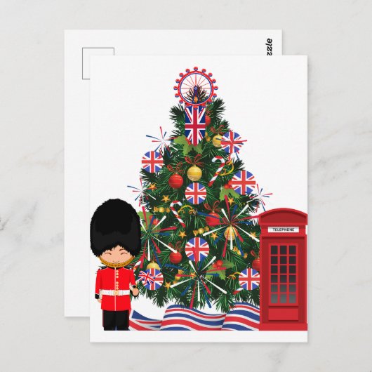 Schmutzige Pullover für Ihre gesamte britische Fam Postkarte (Vorne/Hinten)