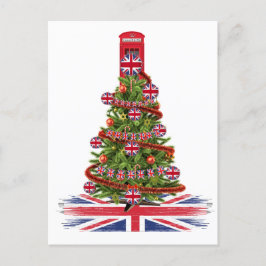 Schmutzige Pullover für Ihre gesamte britische Fam Postkarte