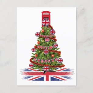 Schmutzige Pullover für Ihre gesamte britische Fam Postkarte