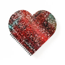 Schmutzige rote Kachel, verblasst und verschmiert?