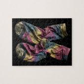 Schmutzige Socken Sammlung Puzzle (Horizontal)