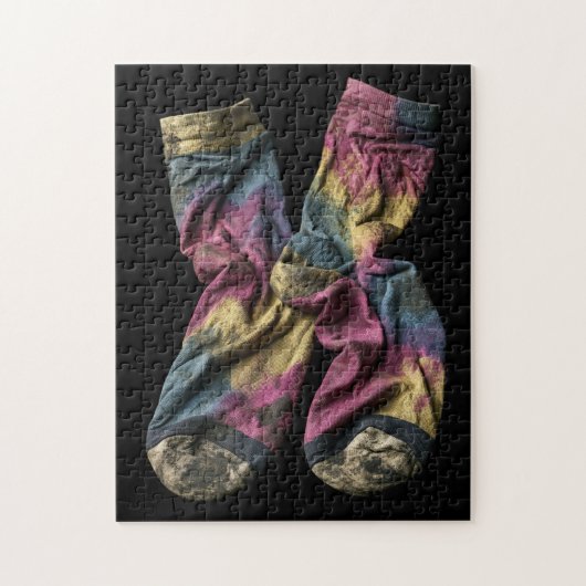 Schmutzige Socken Sammlung Puzzle (Vertikal)
