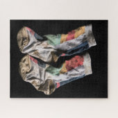 Schmutzige Socken Sammlung Puzzle (Horizontal)