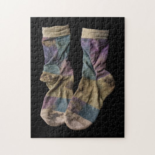 Schmutzige Socken Sammlung Puzzle (Vertikal)