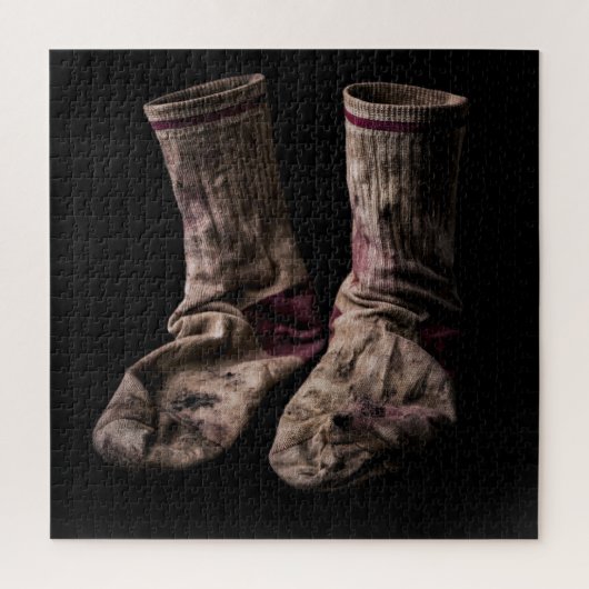 Schmutzige Socken Sammlung Puzzle (Vertikal)