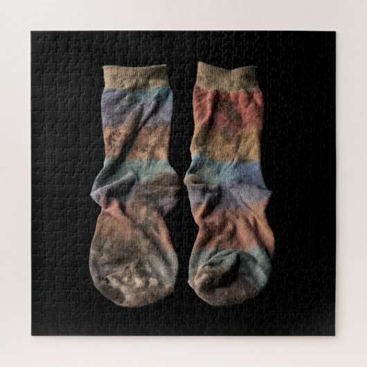 Schmutzige Socken Sammlung Puzzle (Vertikal)