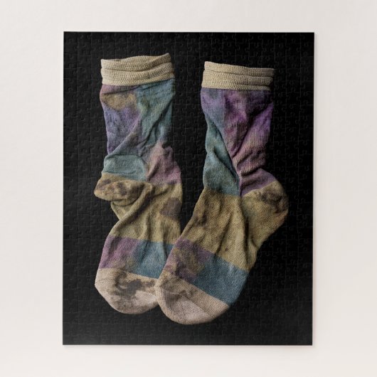 Schmutzige Socken Sammlung Puzzle (Vertikal)