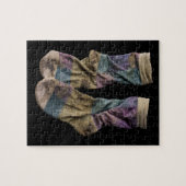 Schmutzige Socken Sammlung Puzzle (Horizontal)