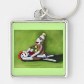 Schmutzige Socken Schlüsselanhänger (Vorne)