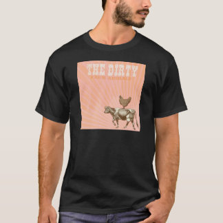 Schmutzige Tiere, Brown-Huhn-Brown-Kuh T-Shirt